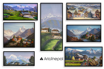 10 Stunning Wall Art Ideas Inspired by Nepal's Landscape - Artofnepal
