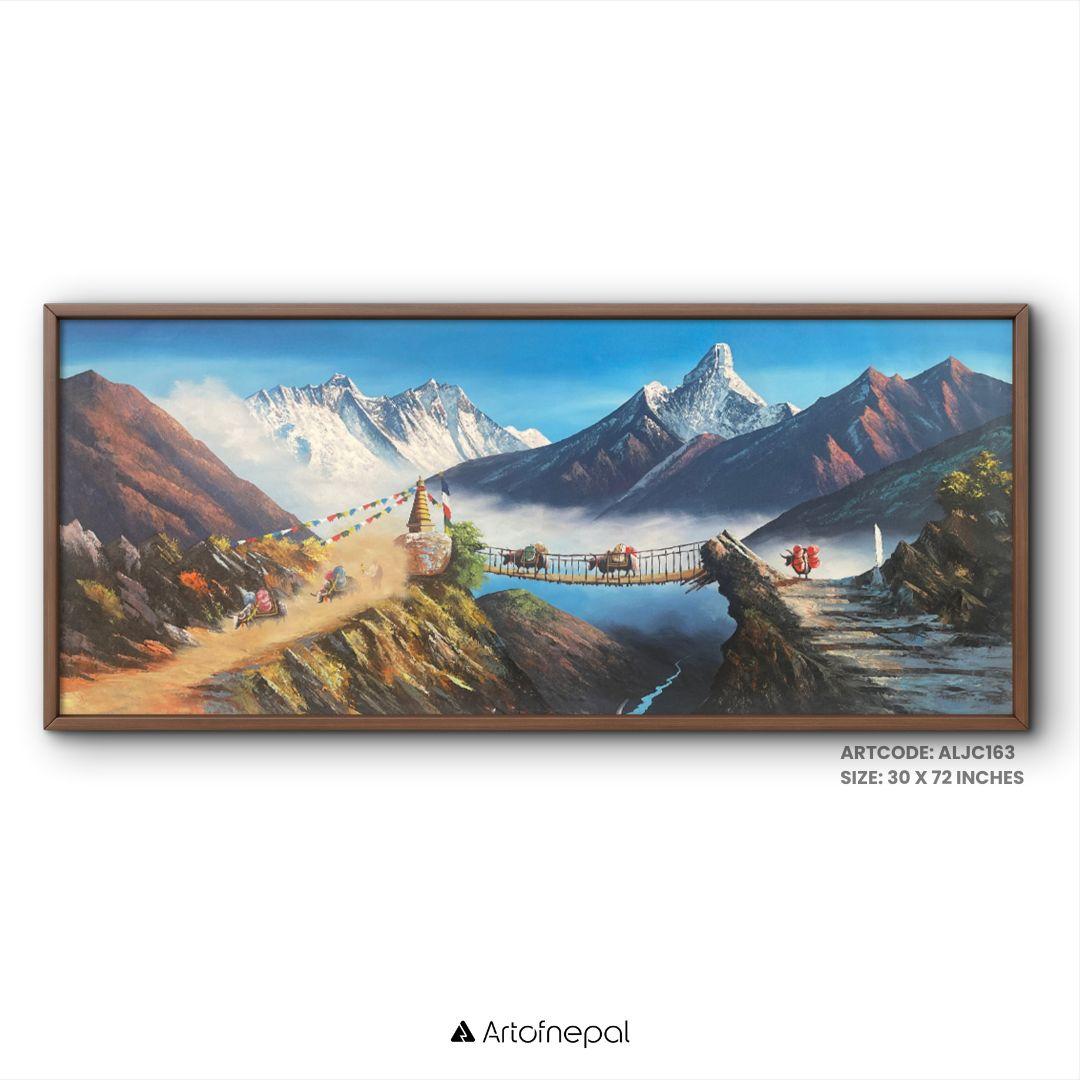 ALJC163- Himalayan Passage – Trekkers Across the Mountain Bridge