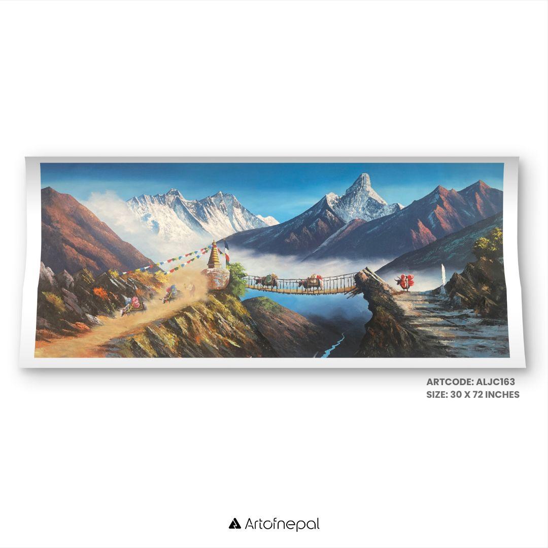 ALJC163- Himalayan Passage – Trekkers Across the Mountain Bridge