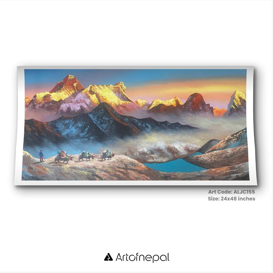 ALJC155- Himalayan Majesty A Journey Through the Clouds