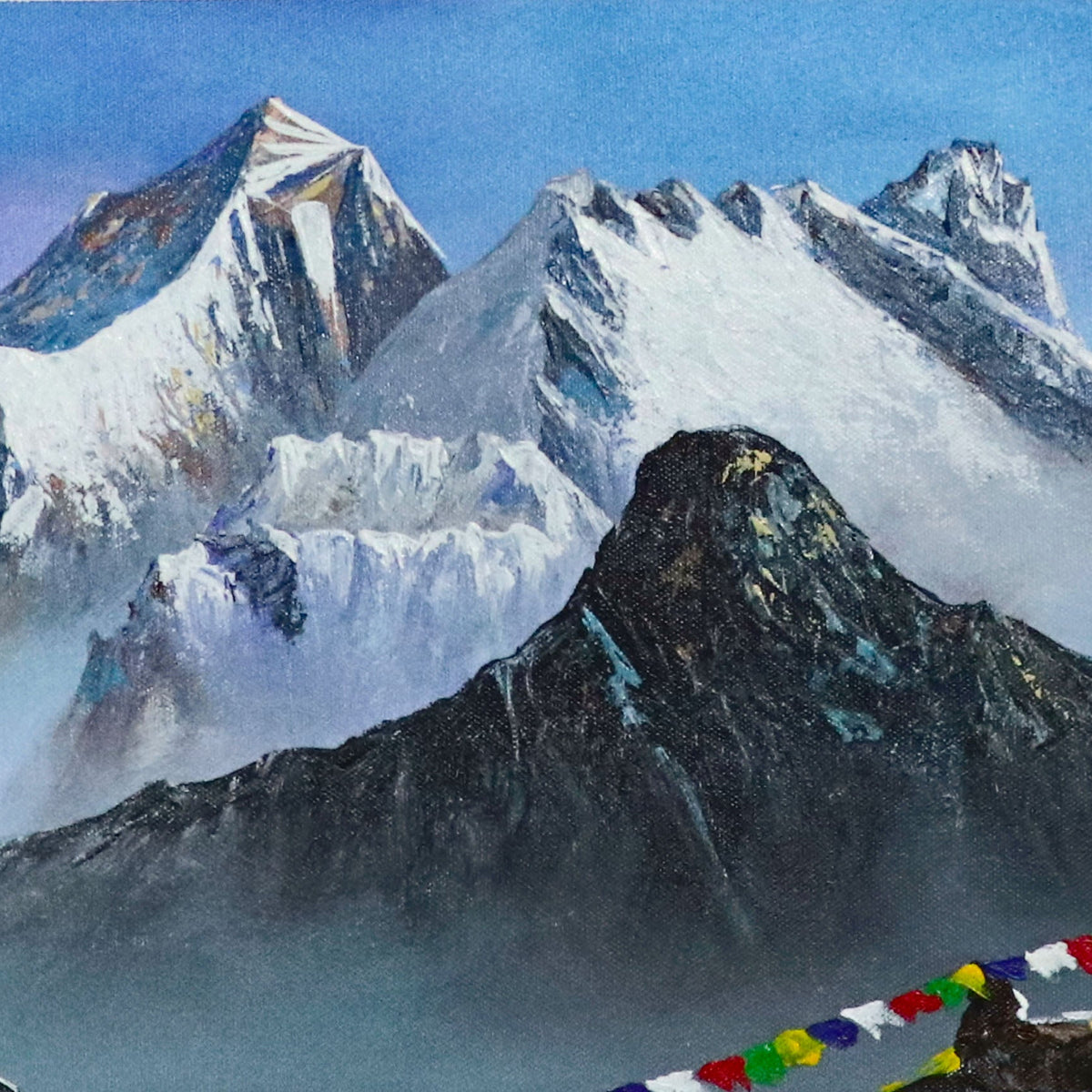 ALBT12 - Scenery painting of Mt.Everest and Kala Patthar