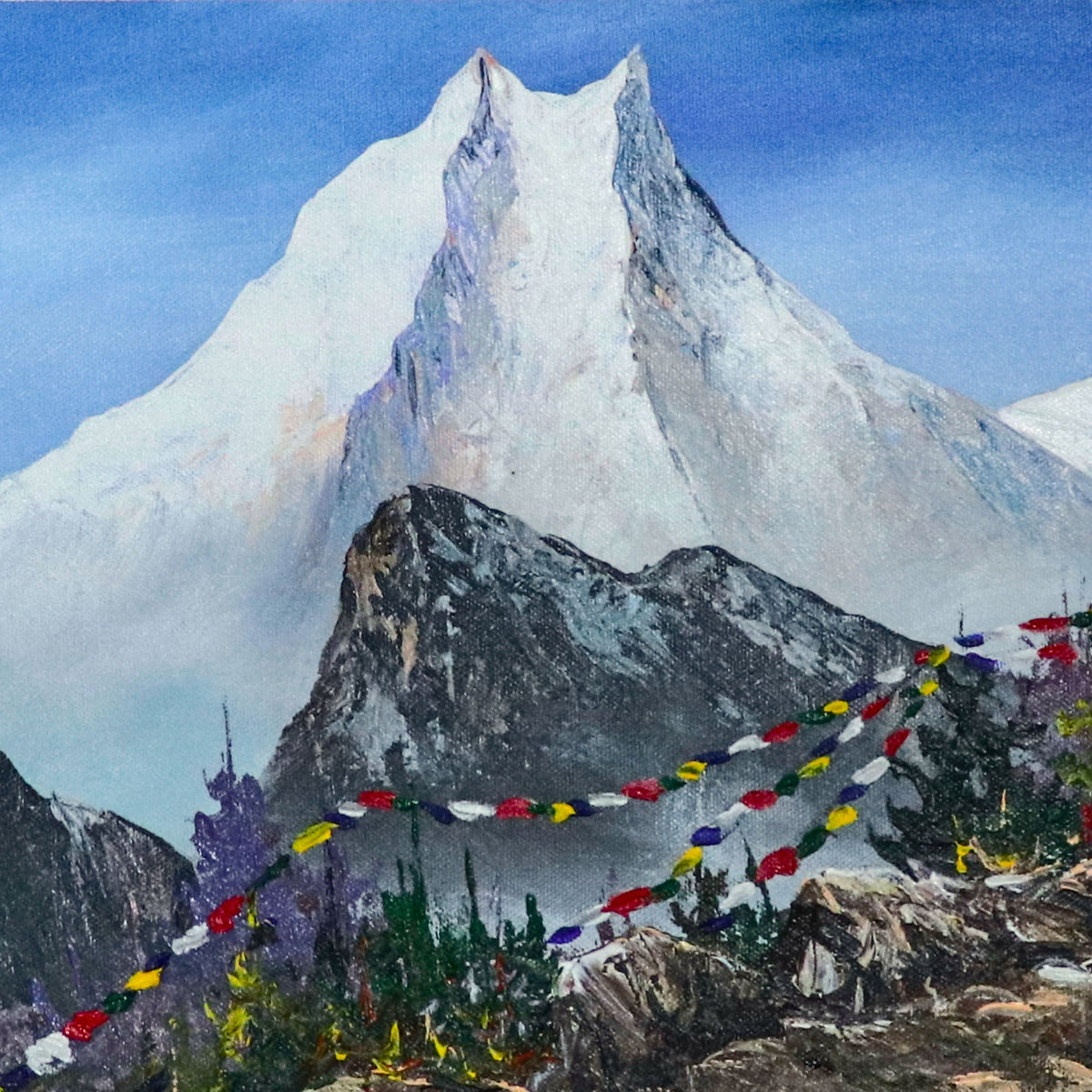 ALBT15 - Snow capped Mt. Manaslu