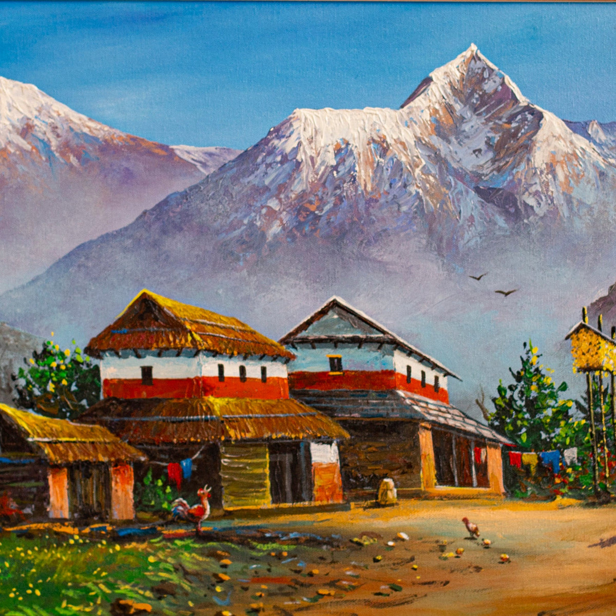 ALBT17 - Annapurna range, Hills and Village lifestyle