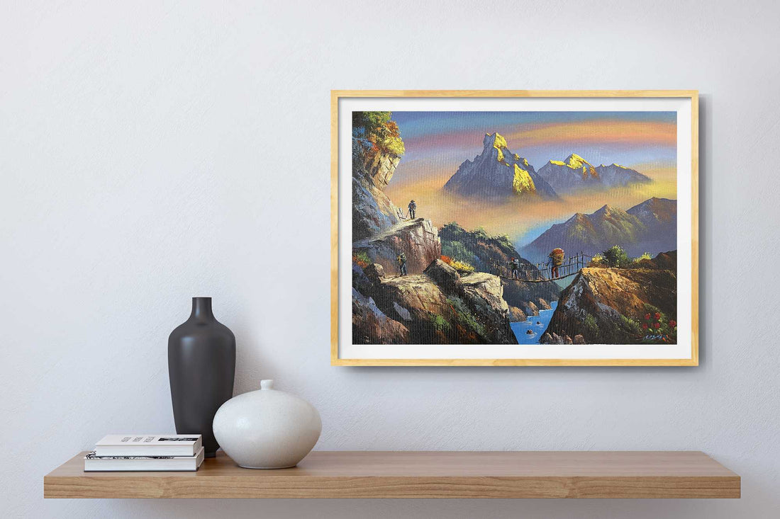 ALJC10 - Machhapucharre and Trekkers