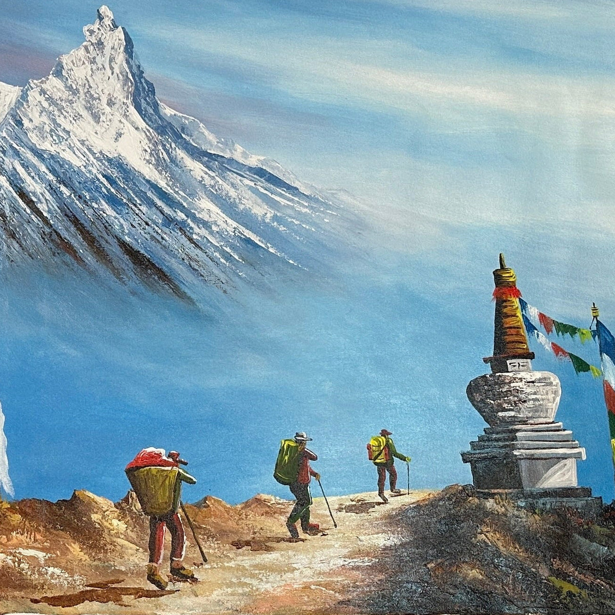 ALJC126- Mt.Manaslu and Travellers