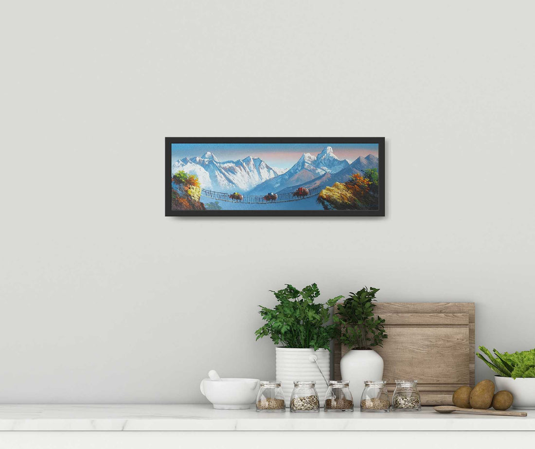 ALJC21 - Scenery of Mt.Everest and Ama Dablam