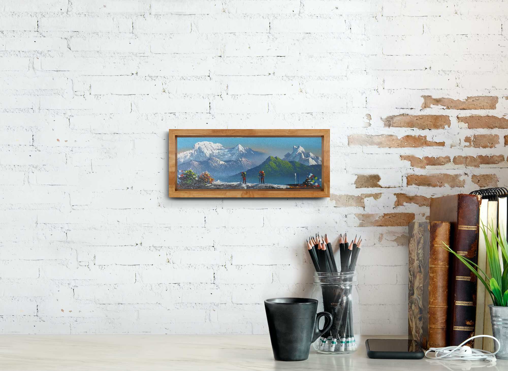 ALJC33 - Scenery of Mt.Annapurna, Machhapuchhre and Hills