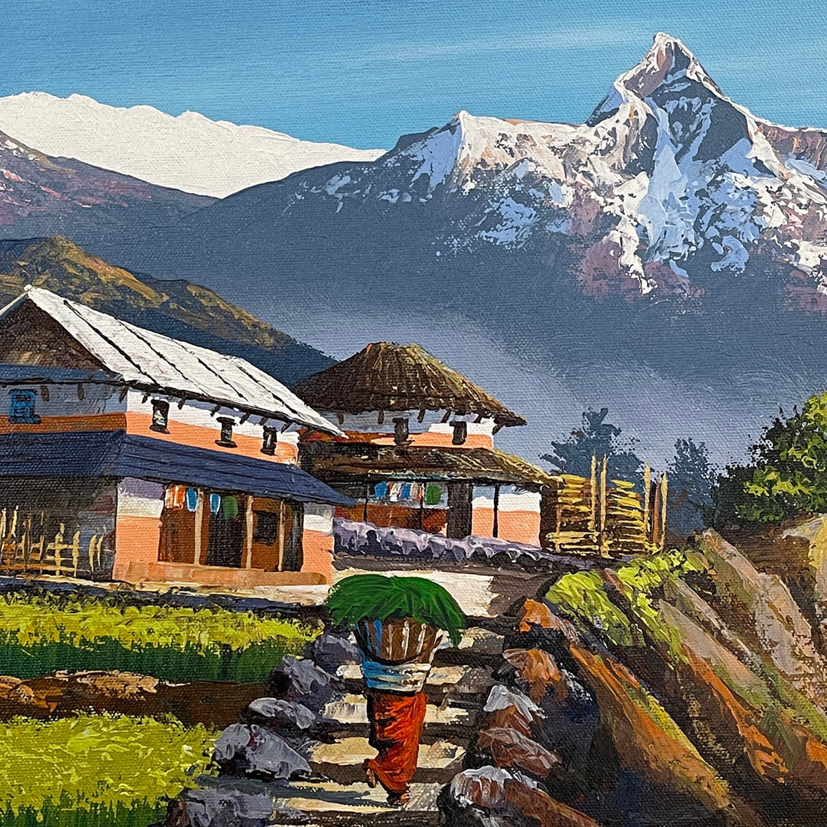 ALOM121 - Mt.Annapurna, Hills and Village life