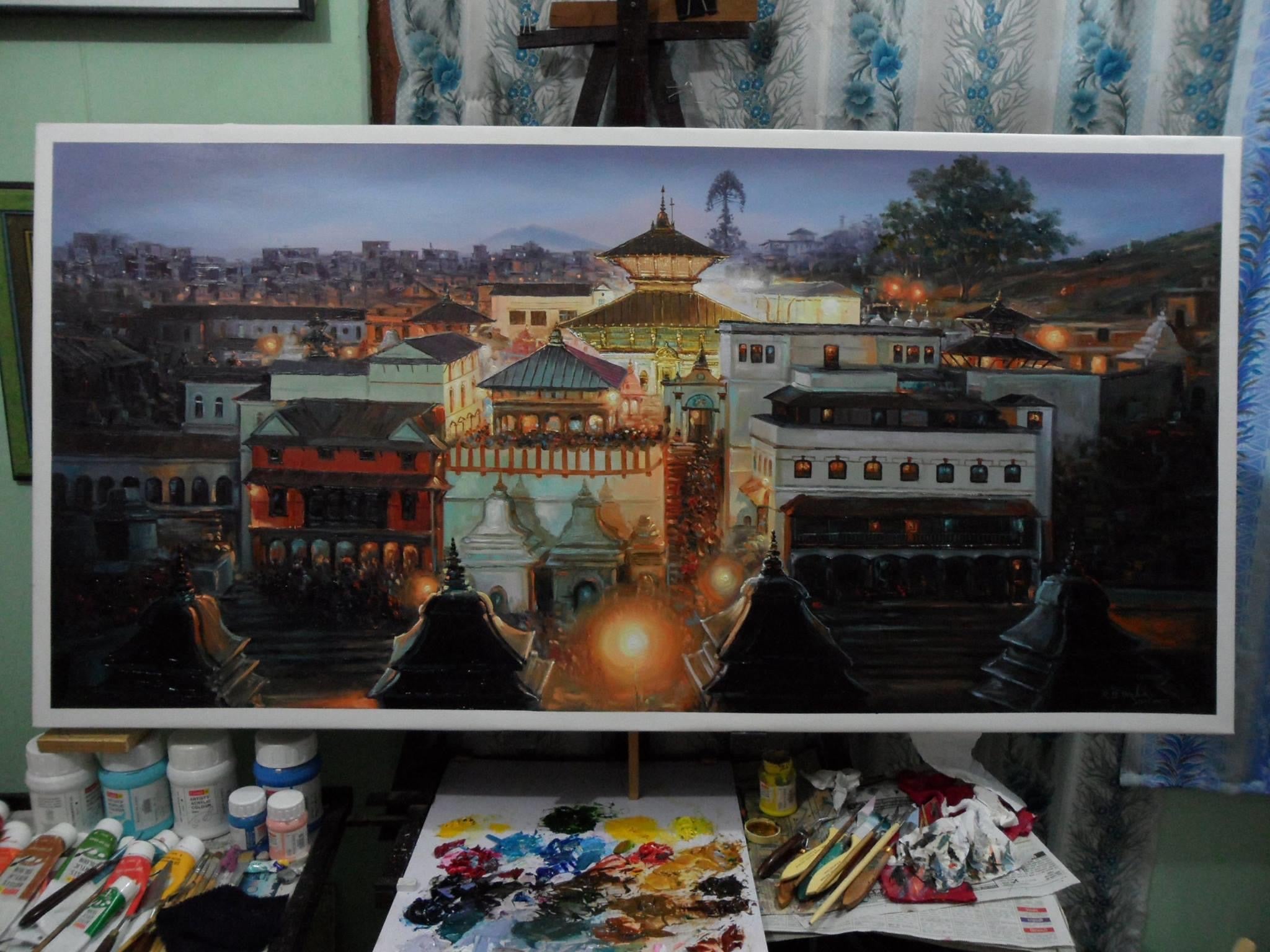 UNAP38- Evening at Pashupati