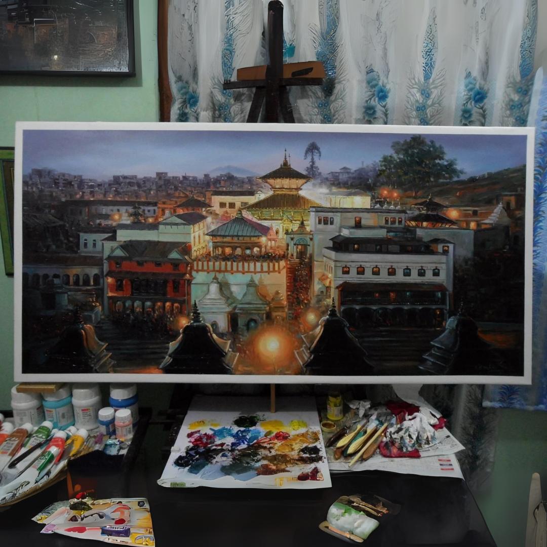 UNAP38- Evening at Pashupati