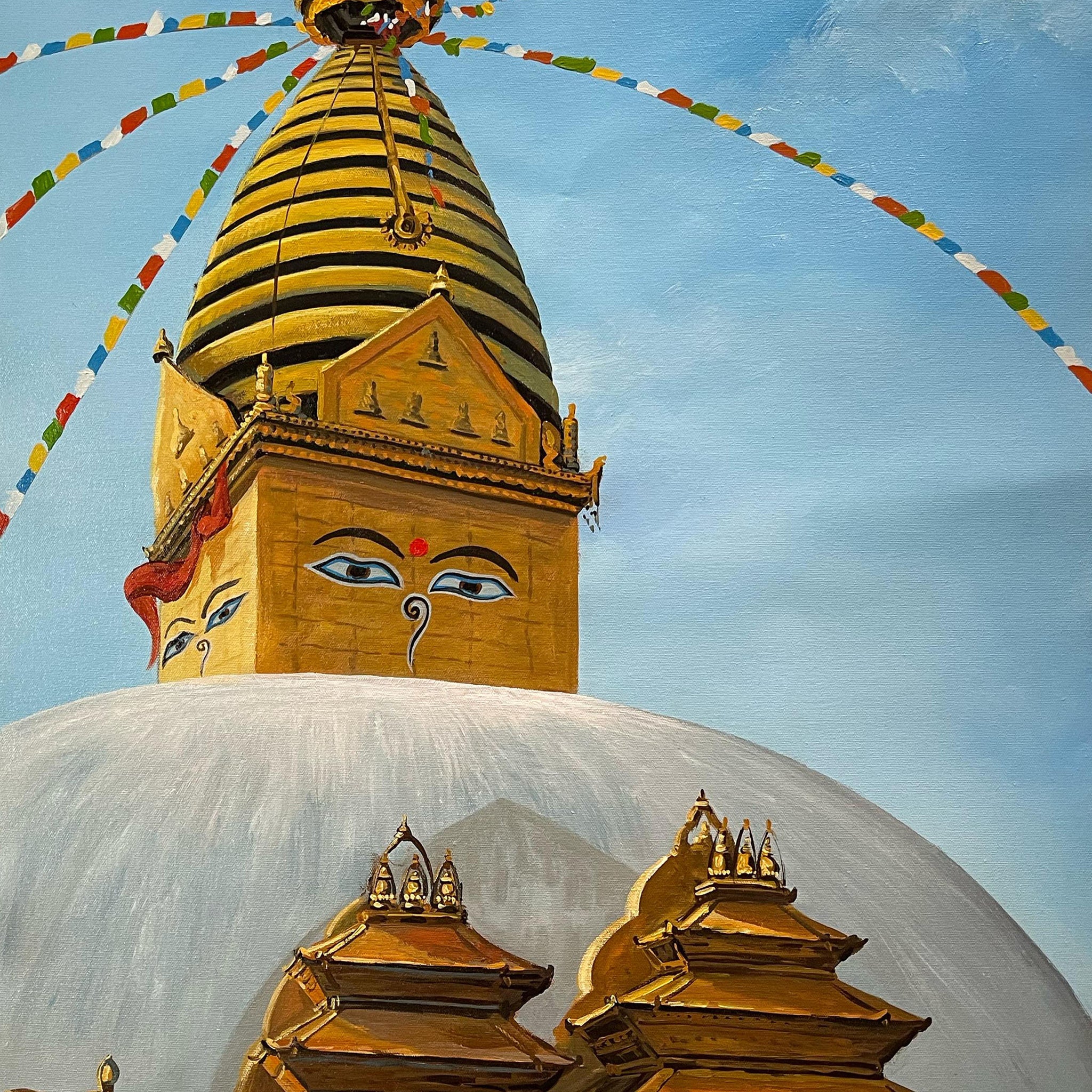 ALOM155- Eternal Gaze of Swayambhunath