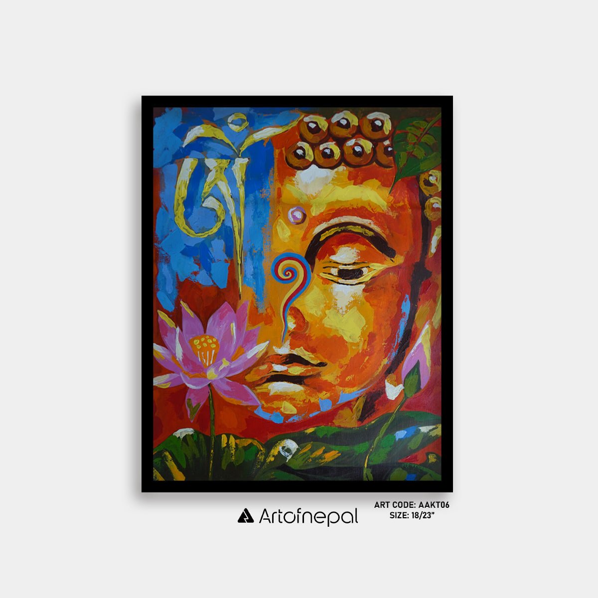AAKT06 - HALF BUDDHA - Artofnepal
