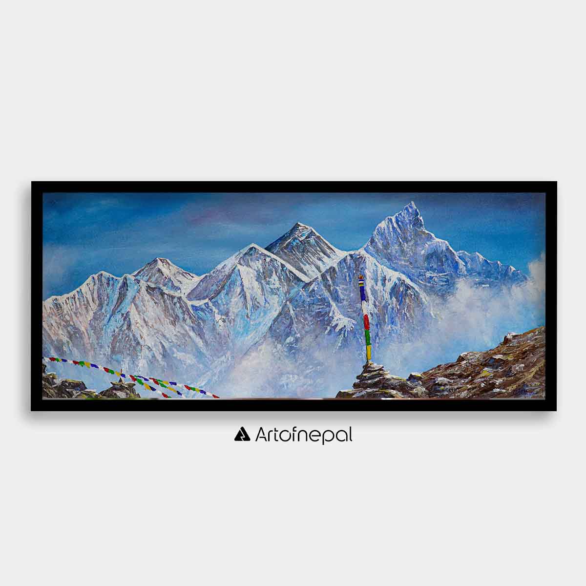ALBT01 - Snow capped Mt.Everest - Artofnepal