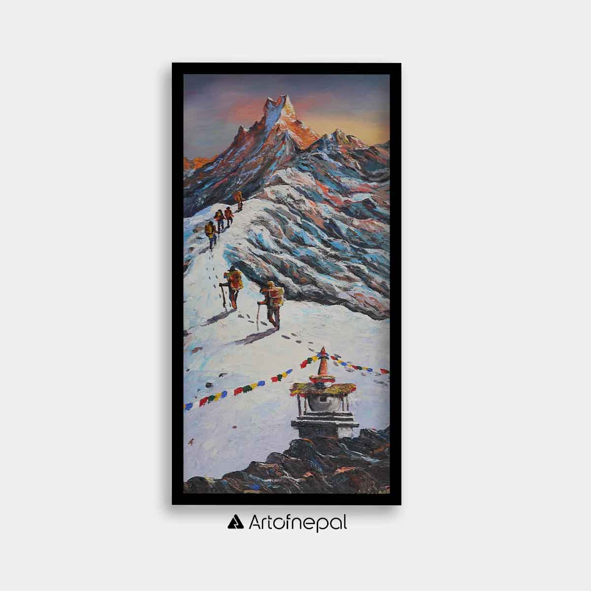 ALBT23 - Traveller's journey to Mt.Machhapuchhre - Artofnepal
