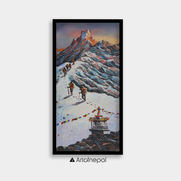 ALBT23 - Traveller's journey to Mt.Machhapuchhre - Artofnepal