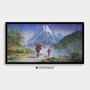 ALBT30 - Traveller's journey to Mt.Fishtail - Artofnepal
