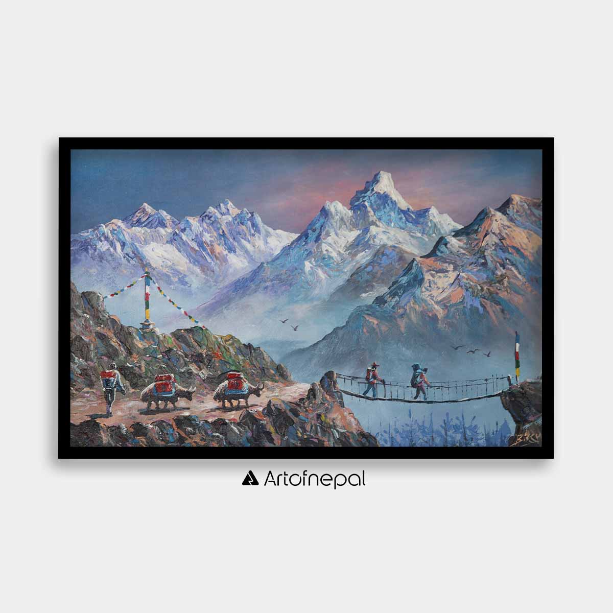 ALBT31 - Spectacular beauty of Mt.Everest and Ama Dablam - Artofnepal