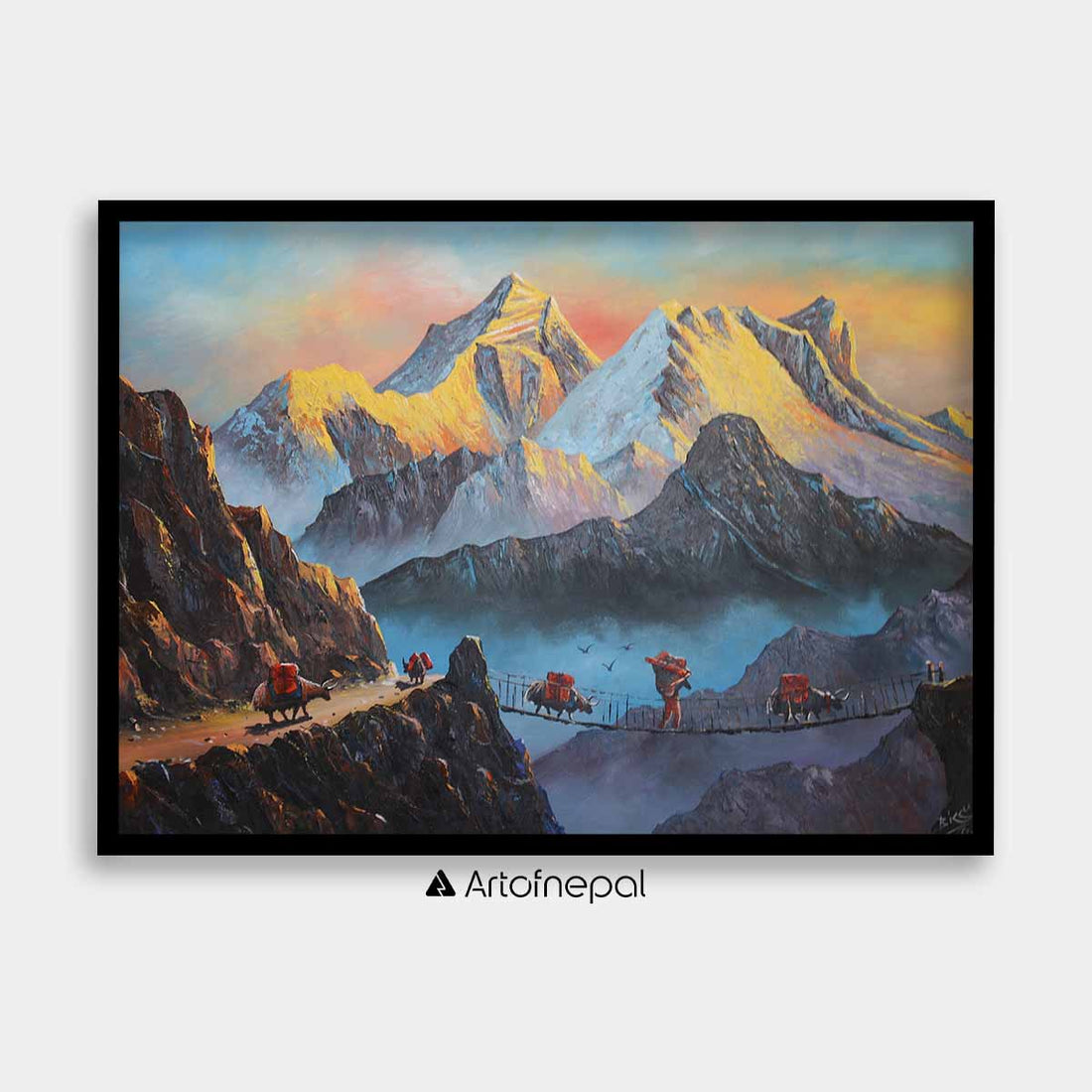ALBT36 - Beautiful view of Mt.Everest - Artofnepal