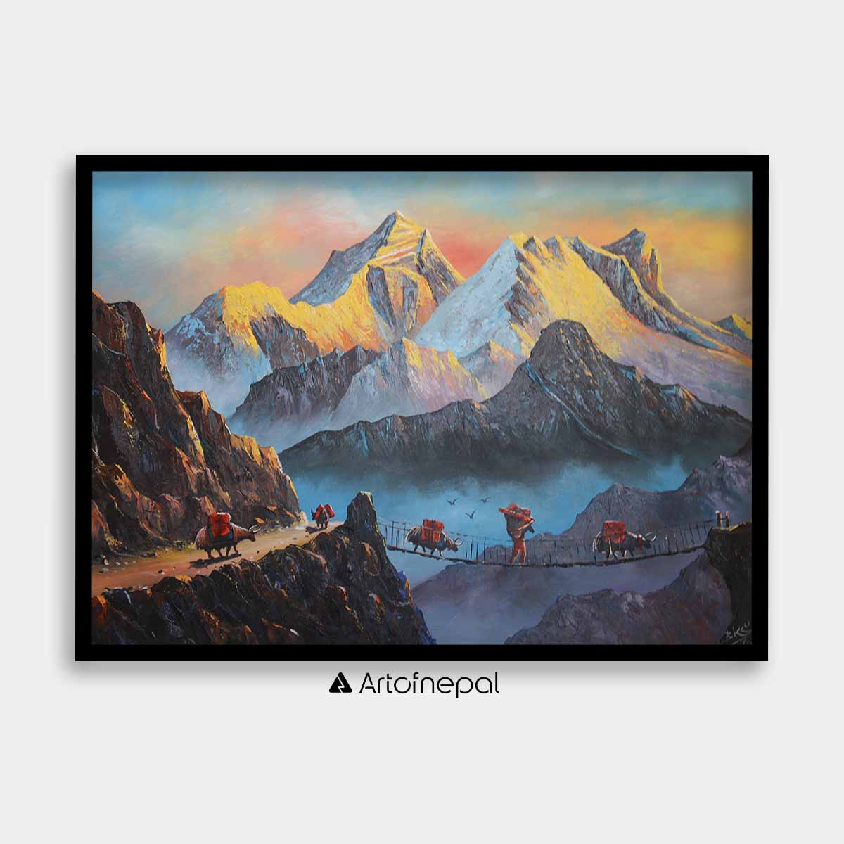 ALBT36 - Beautiful view of Mt.Everest - Artofnepal