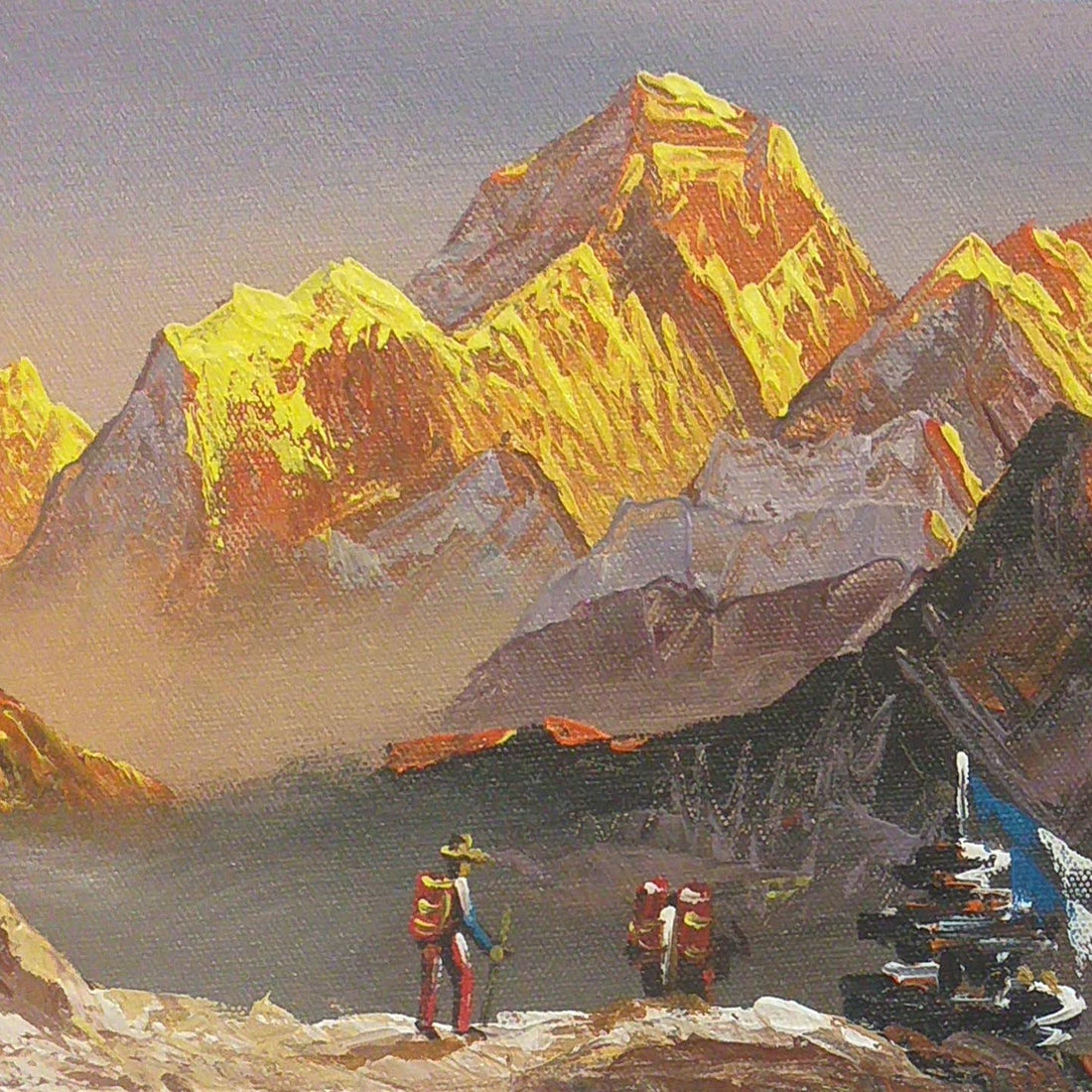 ALJC100 - Breathtaking beauty of sunrise over Mt.Everest - Artofnepal