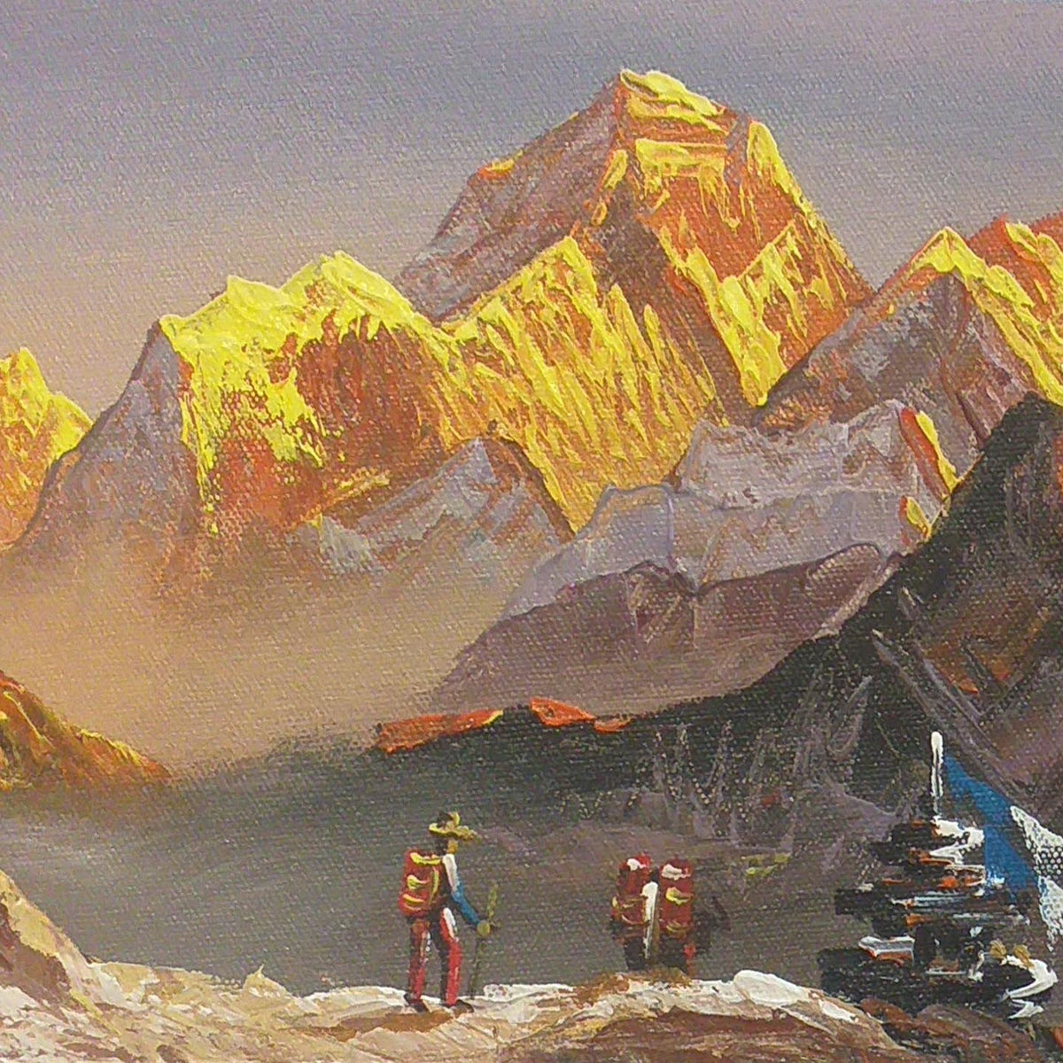 ALJC100- Breathtaking beauty of sunrise over Mt.Everest - Artofnepal