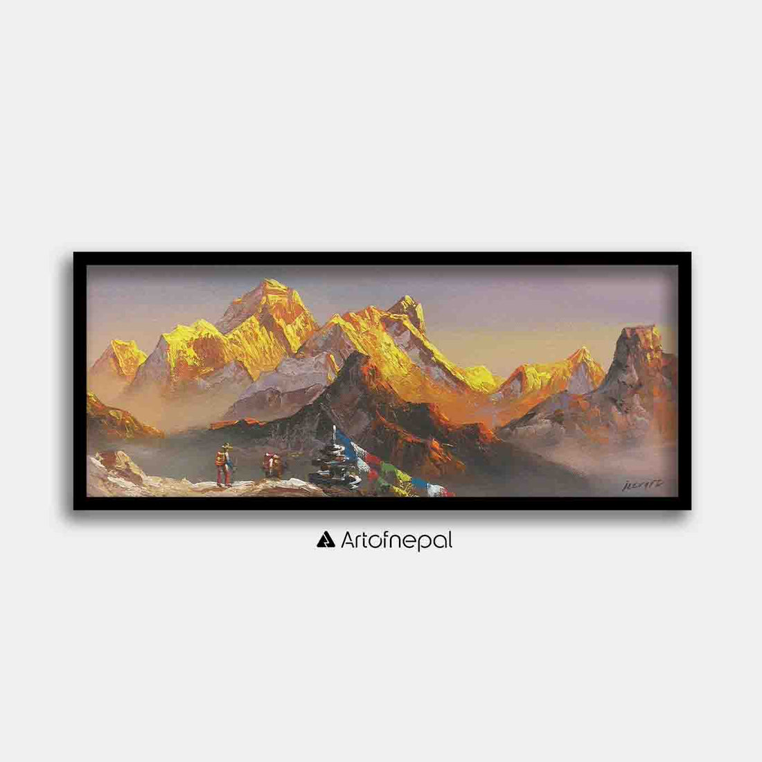 ALJC100 - Breathtaking beauty of sunrise over Mt.Everest - Artofnepal