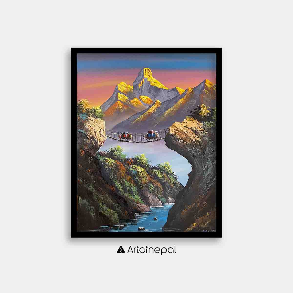 ALJC11 - Serenity in the Himalayas - Artofnepal