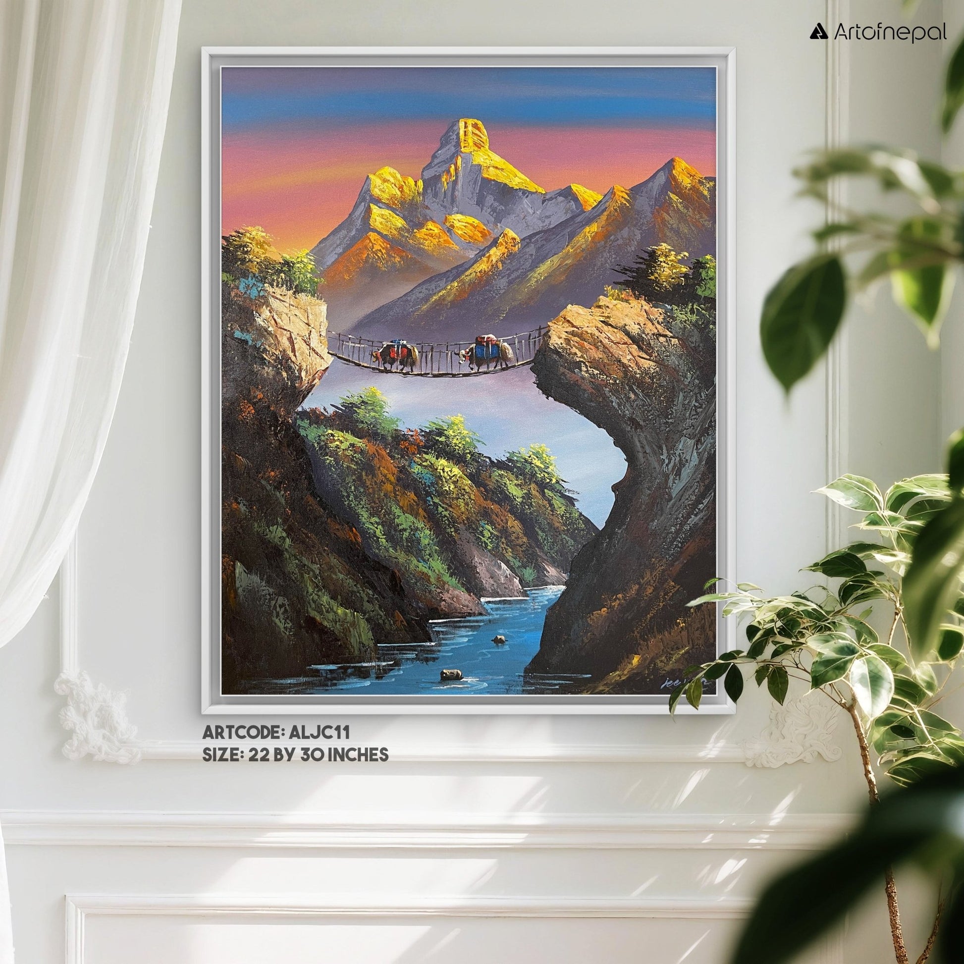 ALJC11 - Serenity in the Himalayas - Artofnepal