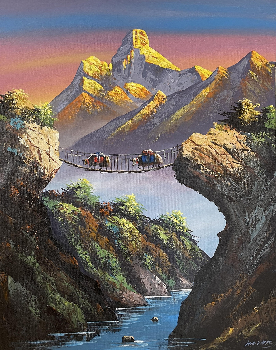 ALJC11 - Serenity in the Himalayas - Artofnepal
