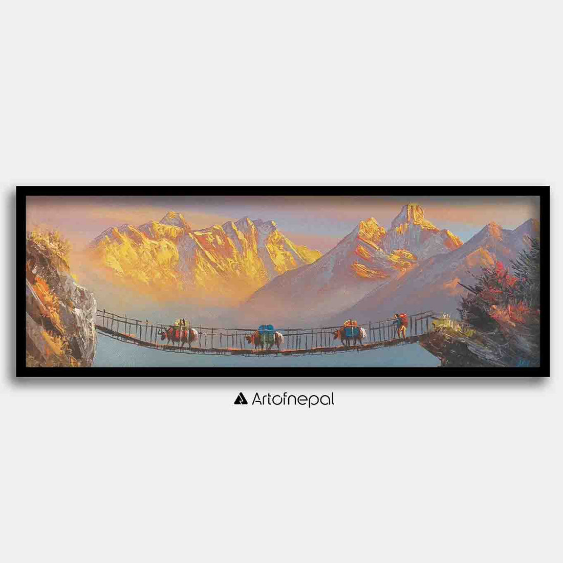 ALJC118 - Sunrise on the Mt.Everest and Ama Dablam - Artofnepal