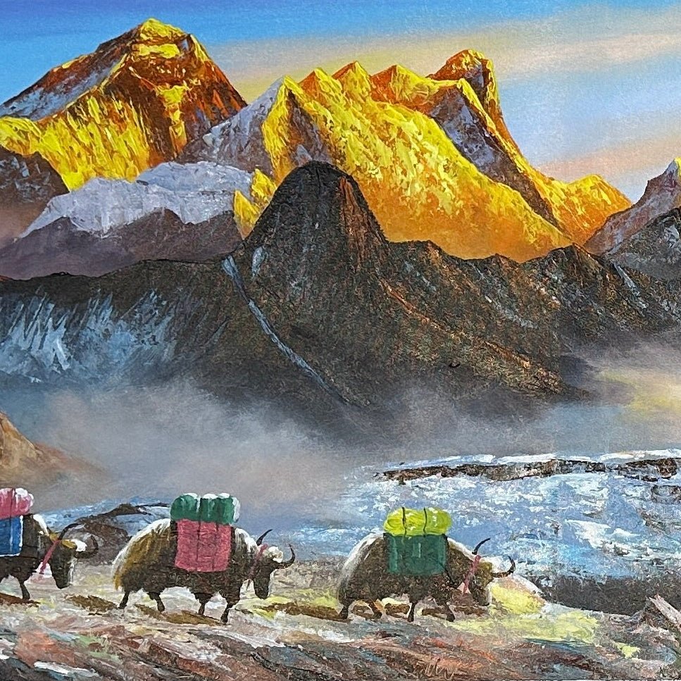 ALJC123 - Sunset view on Mt.Everest and Kala Patthar - Artofnepal