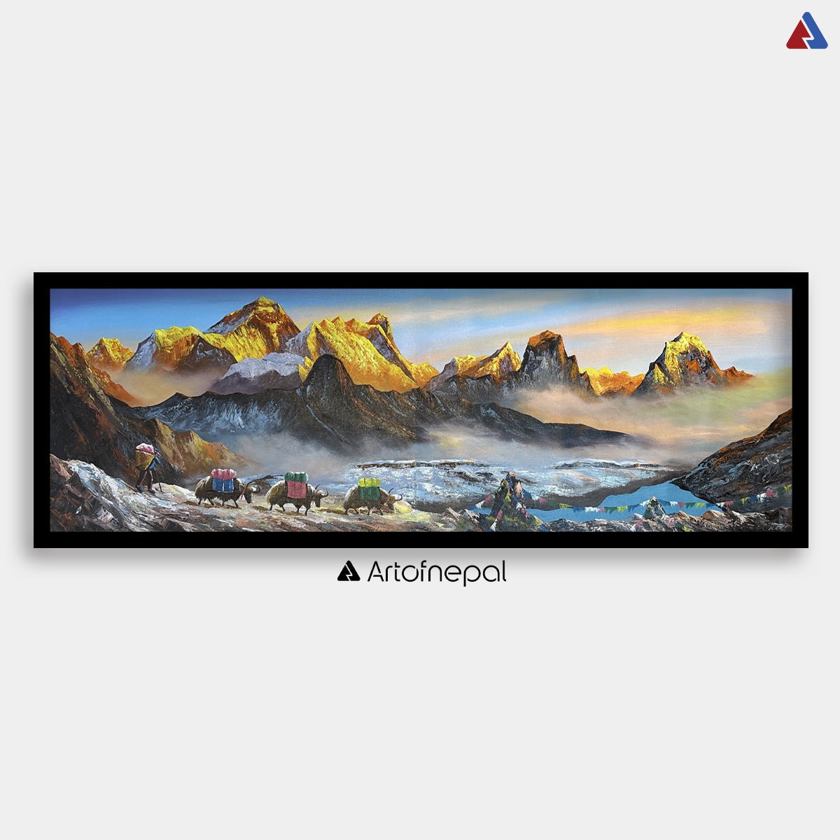 ALJC123 - Sunset view on Mt.Everest and Kala Patthar - Artofnepal