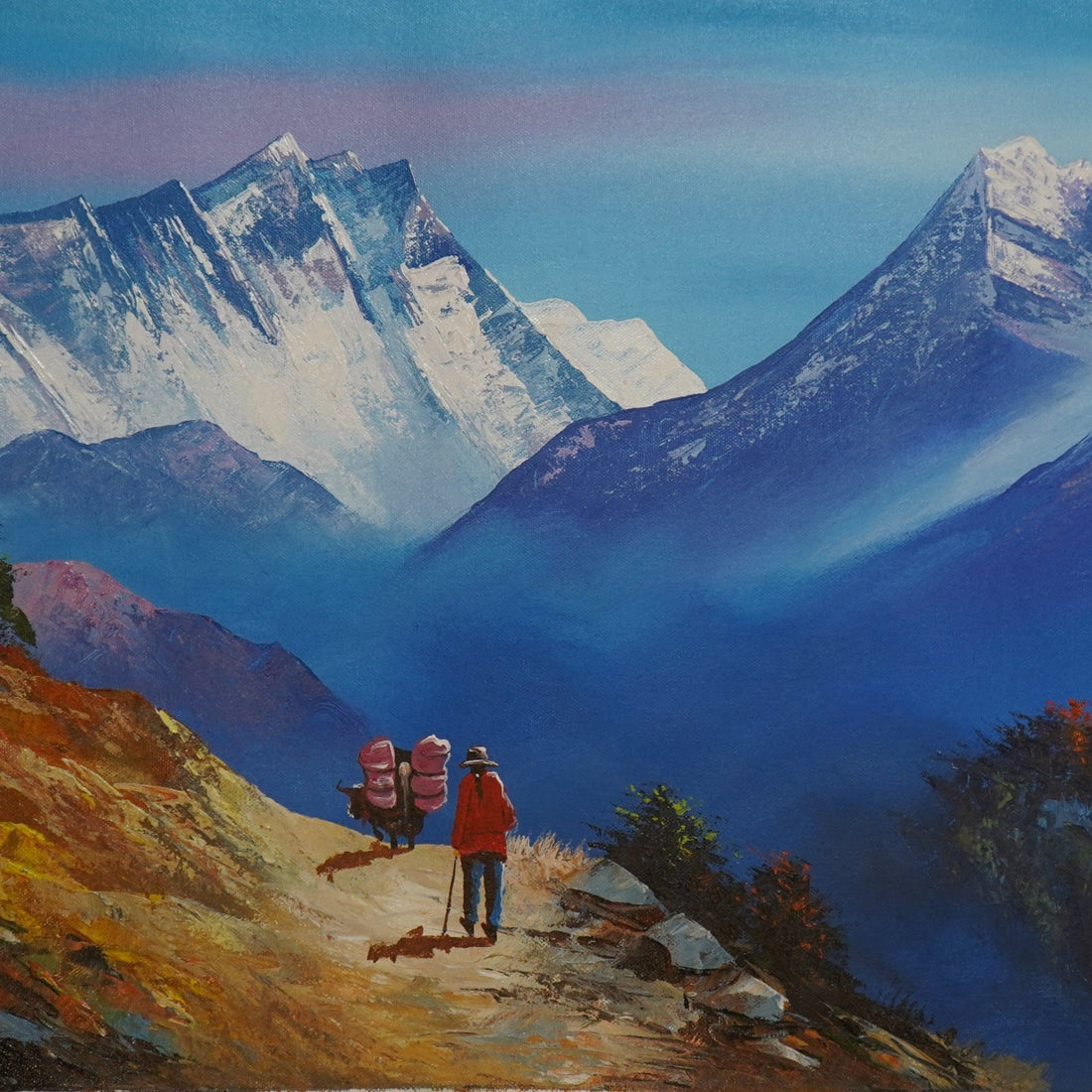 ALJC138 - MOUNT EVEREST AND AMA DABLAM - Artofnepal
