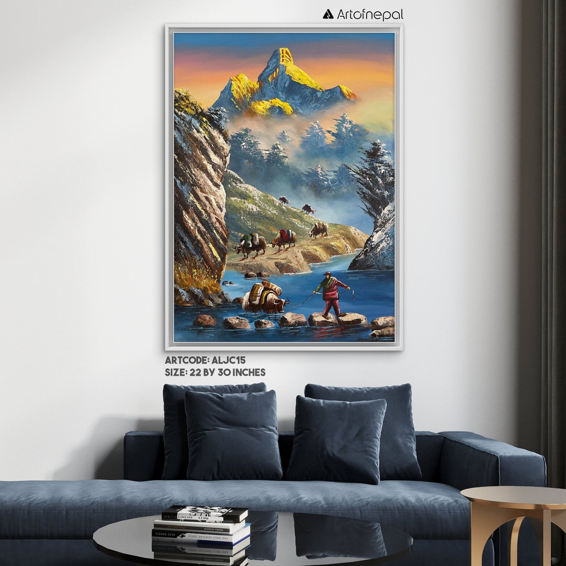 ALJC15 - Sherpa's lifestyle near Mt.Ama Dablam - Artofnepal