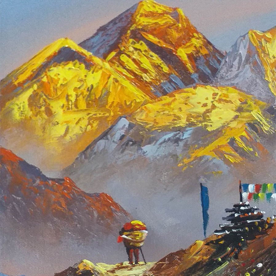 ALJC20 - Sunrise over Mt.Everest - Artofnepal