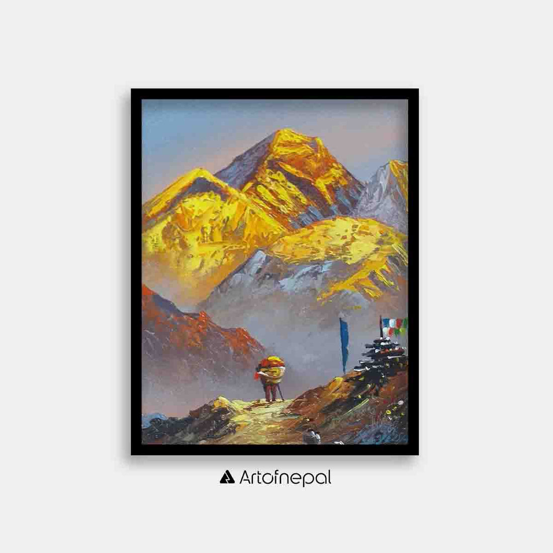 ALJC20 - Sunrise over Mt.Everest - Artofnepal