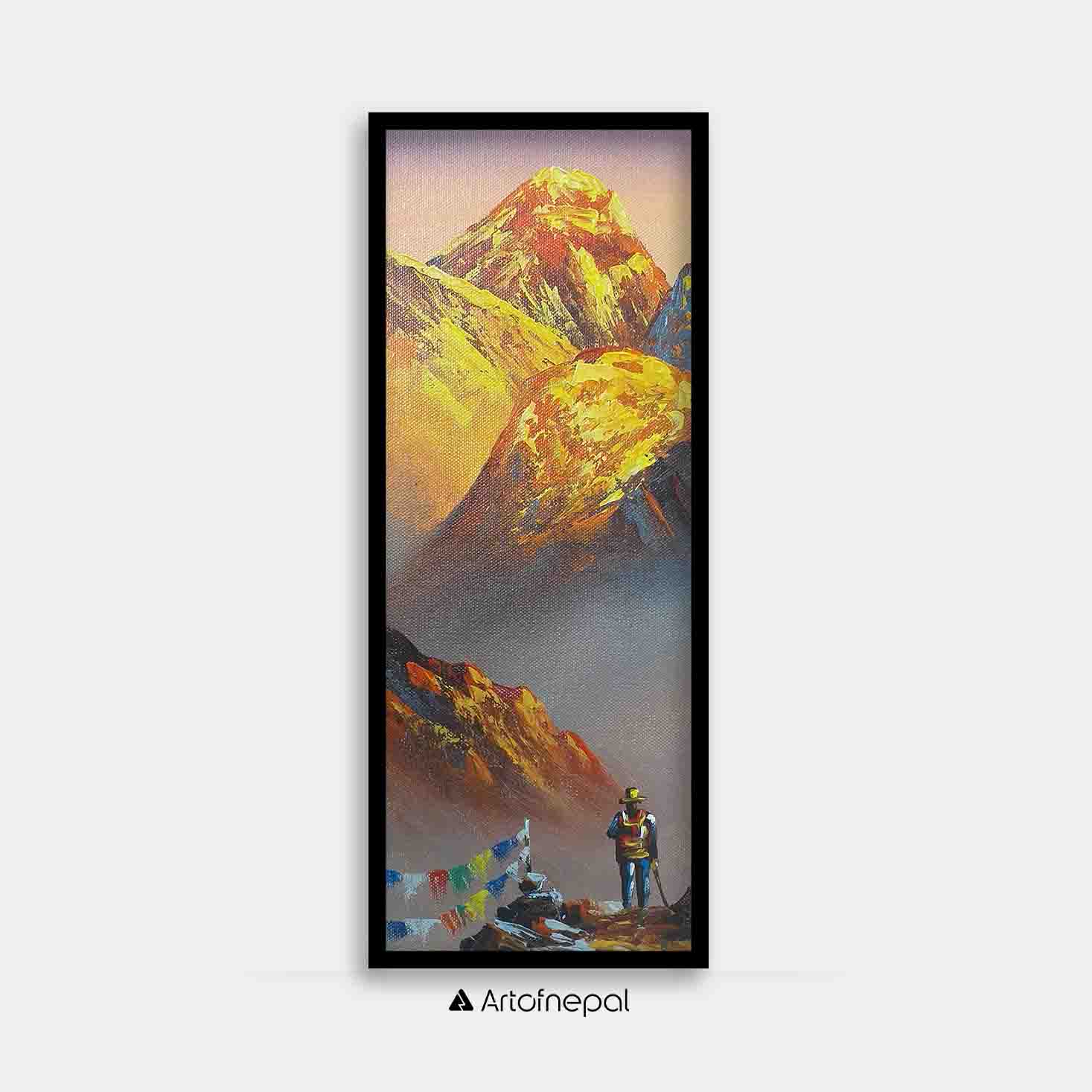 ALJC28 - Sunrise over Mt.Everest - Artofnepal