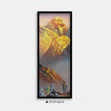 ALJC28 - Sunrise over Mt.Everest - Artofnepal