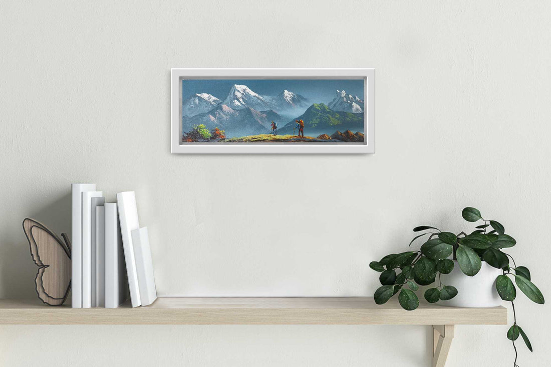 ALJC30 - Scenery of poonhill and Mt.Fishtail - Artofnepal