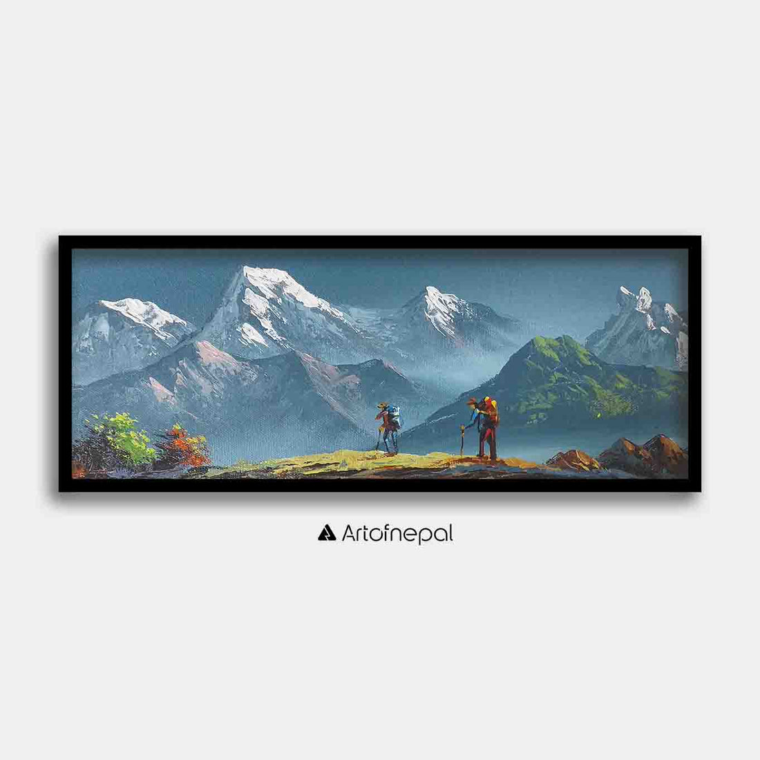 ALJC30 - Scenery of poonhill and Mt.Fishtail - Artofnepal