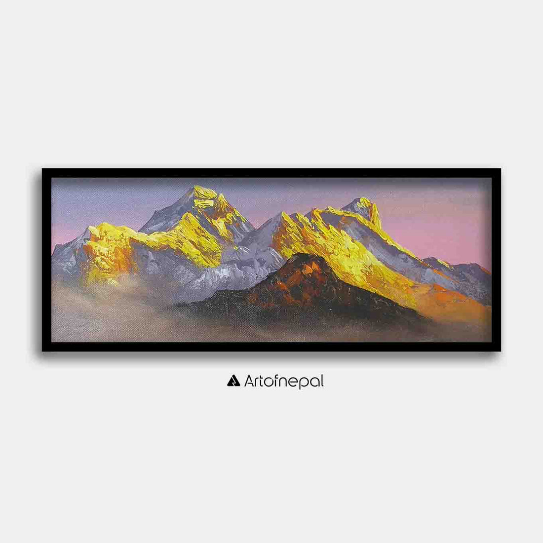 ALJC31 - Scenery of Sunset over Mt.Everest - Artofnepal