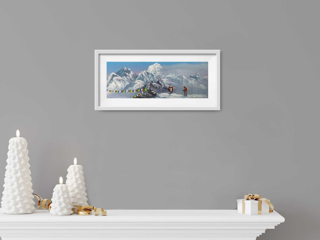 ALJC32 - Mount Everest range - Artofnepal