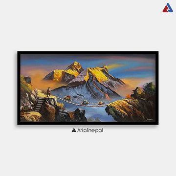 ALJC45 - Sherpa's lifestyle near Mt.Everest - Artofnepal