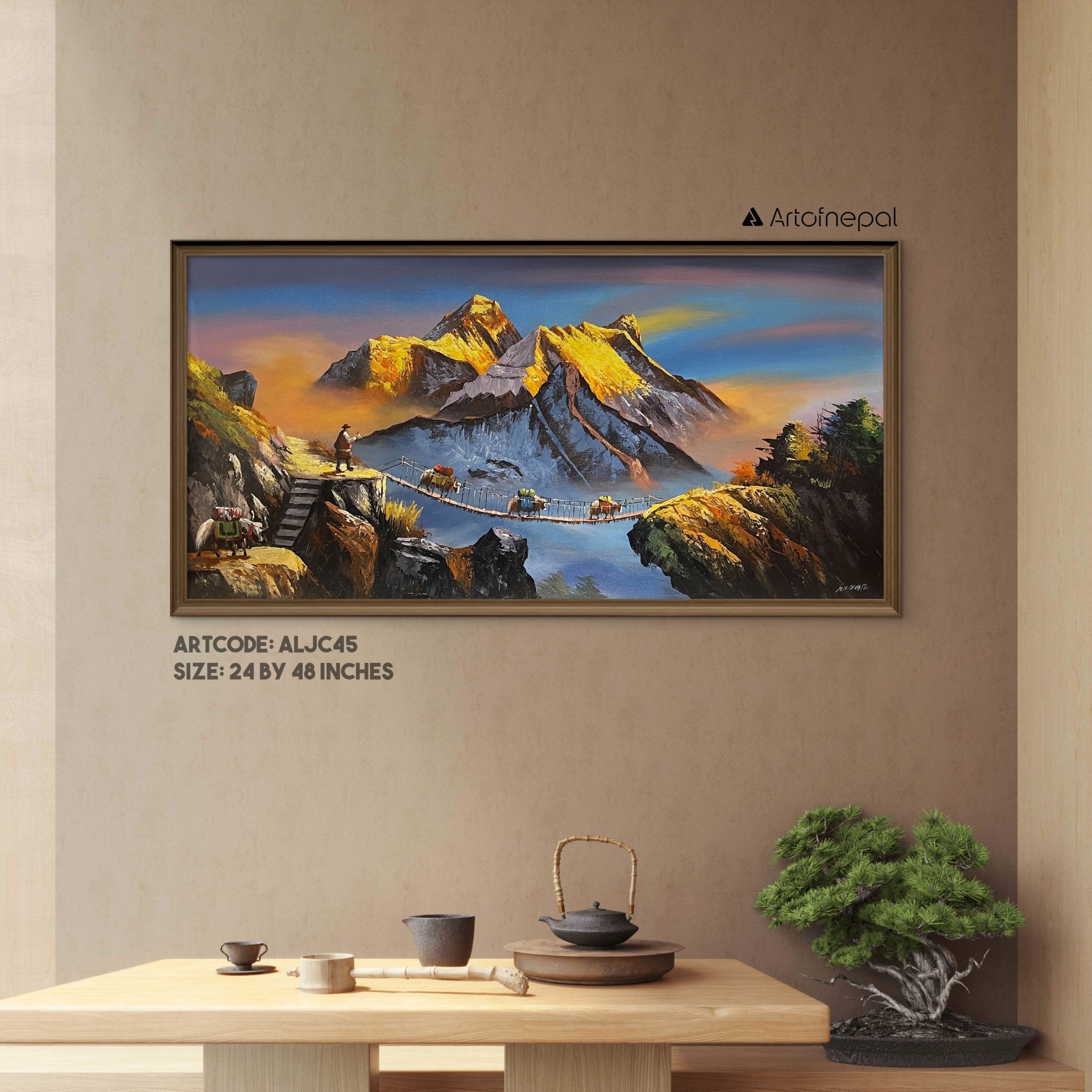 ALJC45 - Sherpa's lifestyle near Mt.Everest - Artofnepal