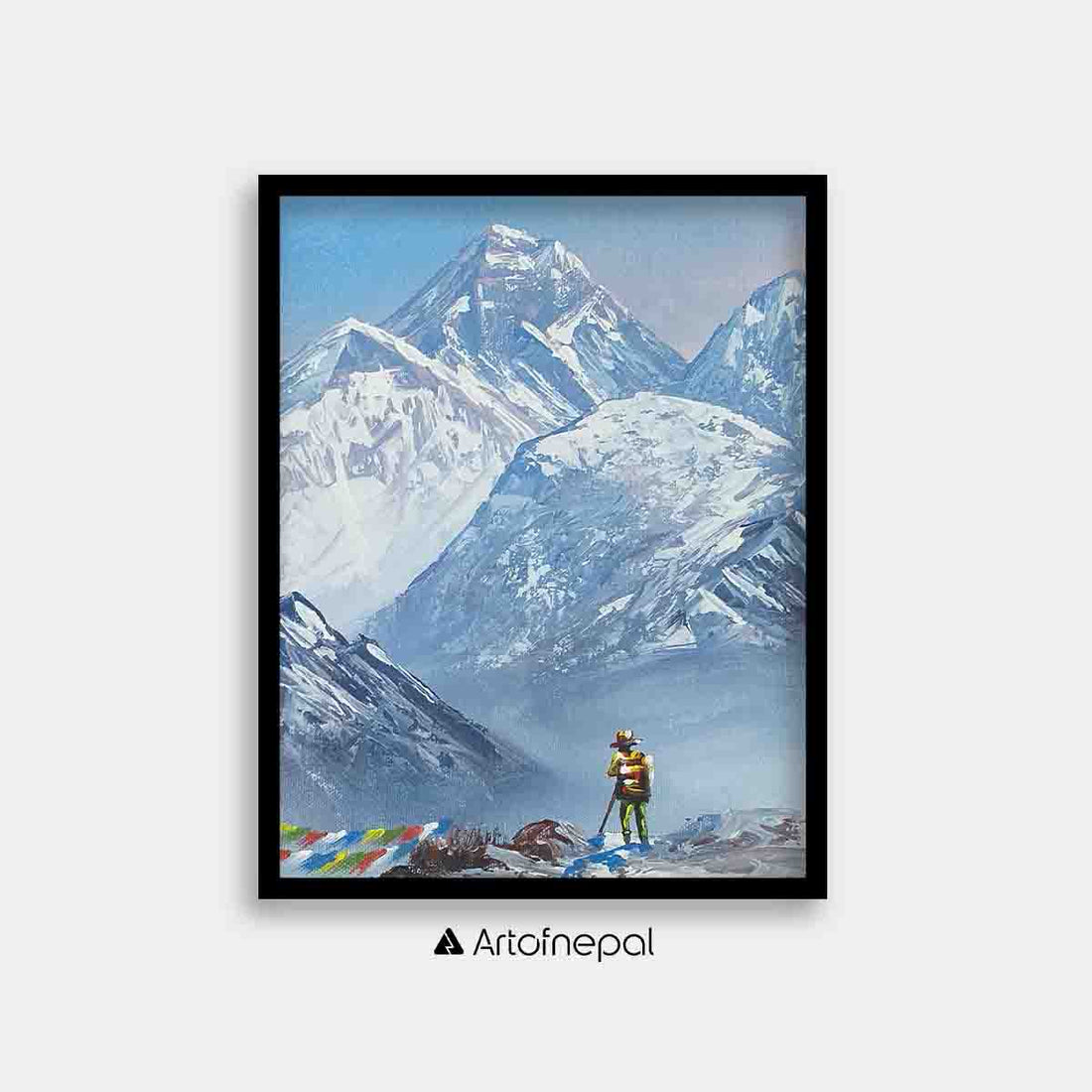 ALJC46 - Snow capped Mt.Everest - Artofnepal