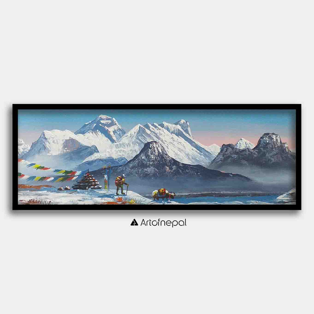 ALJC49 - Scenery of Mt.Everest and Kala Patthar - Artofnepal