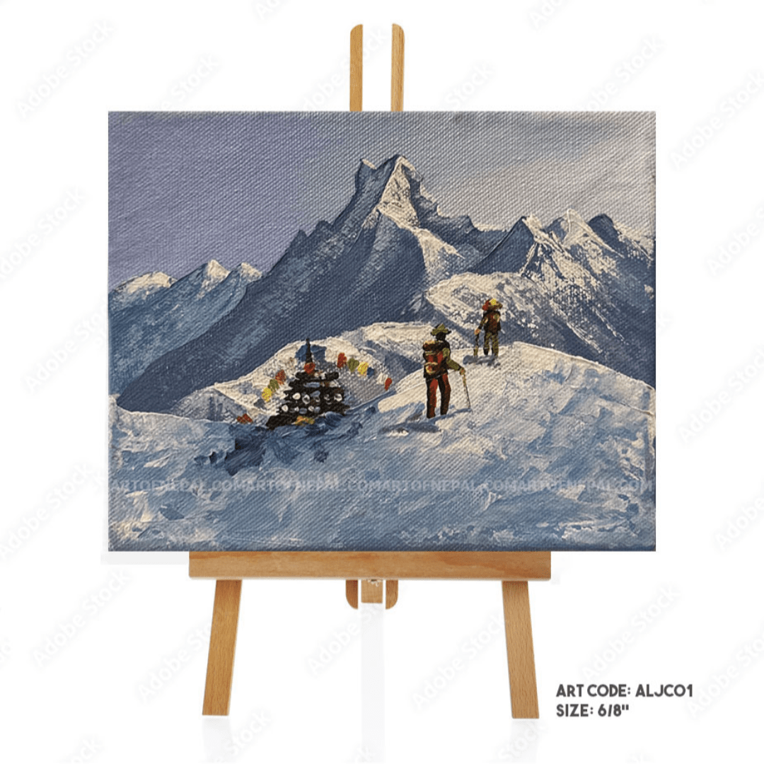 ALMC01 - Miniature Machhapuchhare Peak - Artofnepal