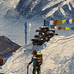 ALMC02 - Miniature Mount Everest Peak - Artofnepal