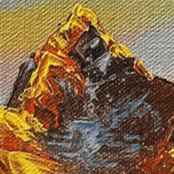 ALMC03- Miniature Mount Ama Dablam Peak - Artofnepal