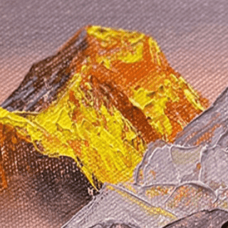 ALMC07- Miniature Sunrise Over Mount Everest - Artofnepal